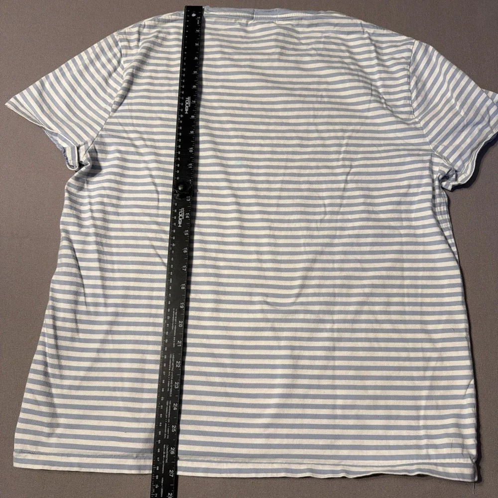 Polo Ralph Lauren Size XL Stripe Polo Short Sleeve Tee